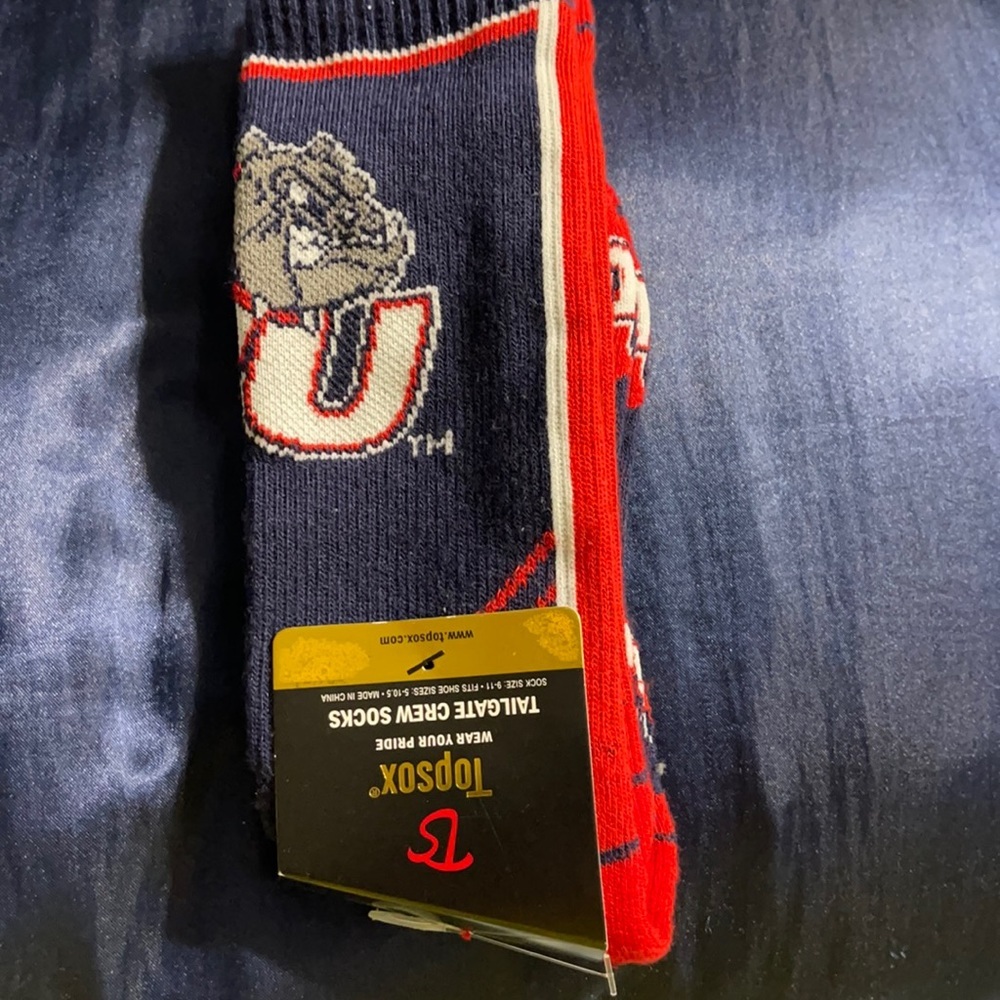 New Gonzaga socks 9-11